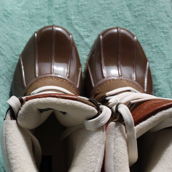 NAUTICA Women's Insulated Waterproof Duck Boots Size 9 NEW - Picture 12 of 14